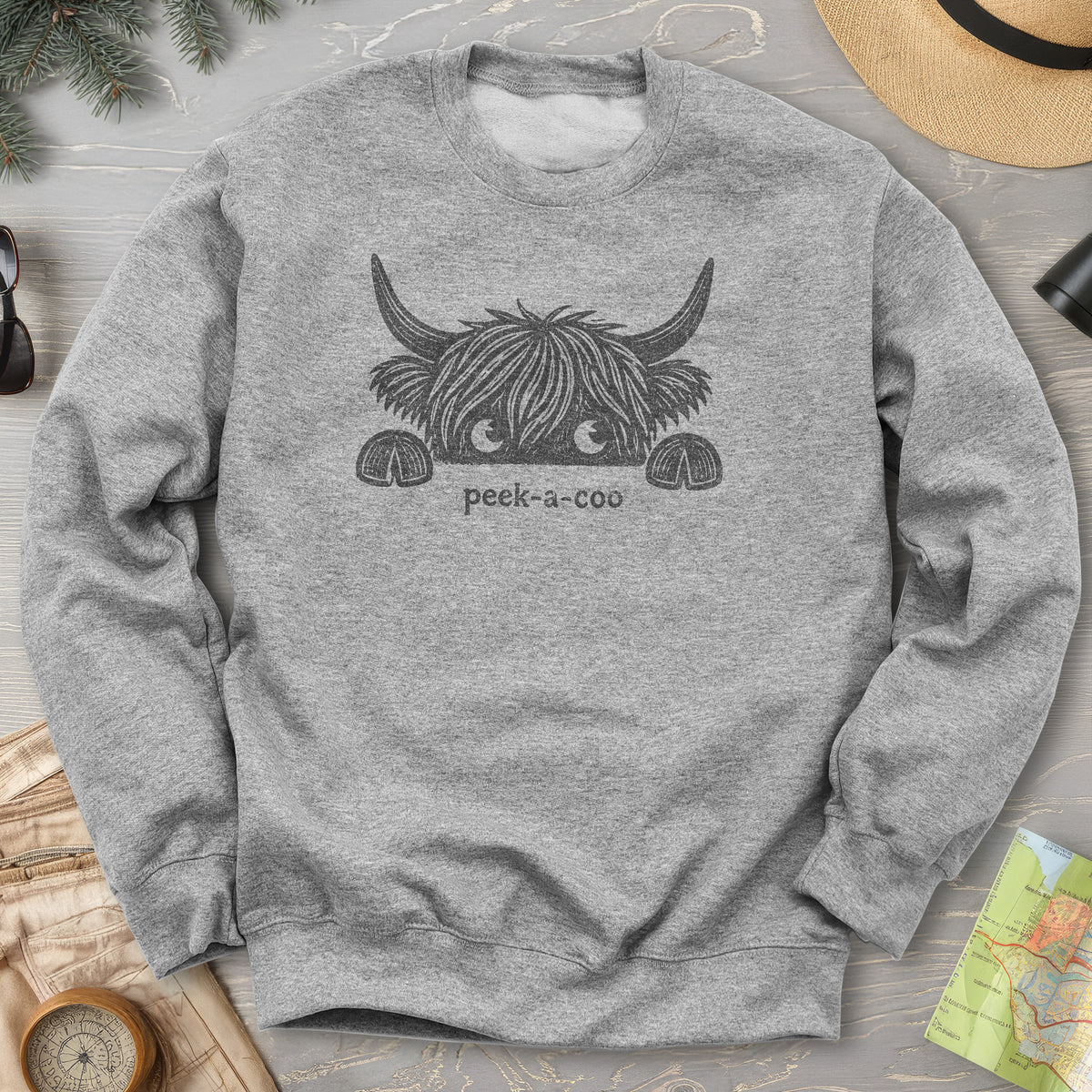 Peek-A-Coo Sweatshirt