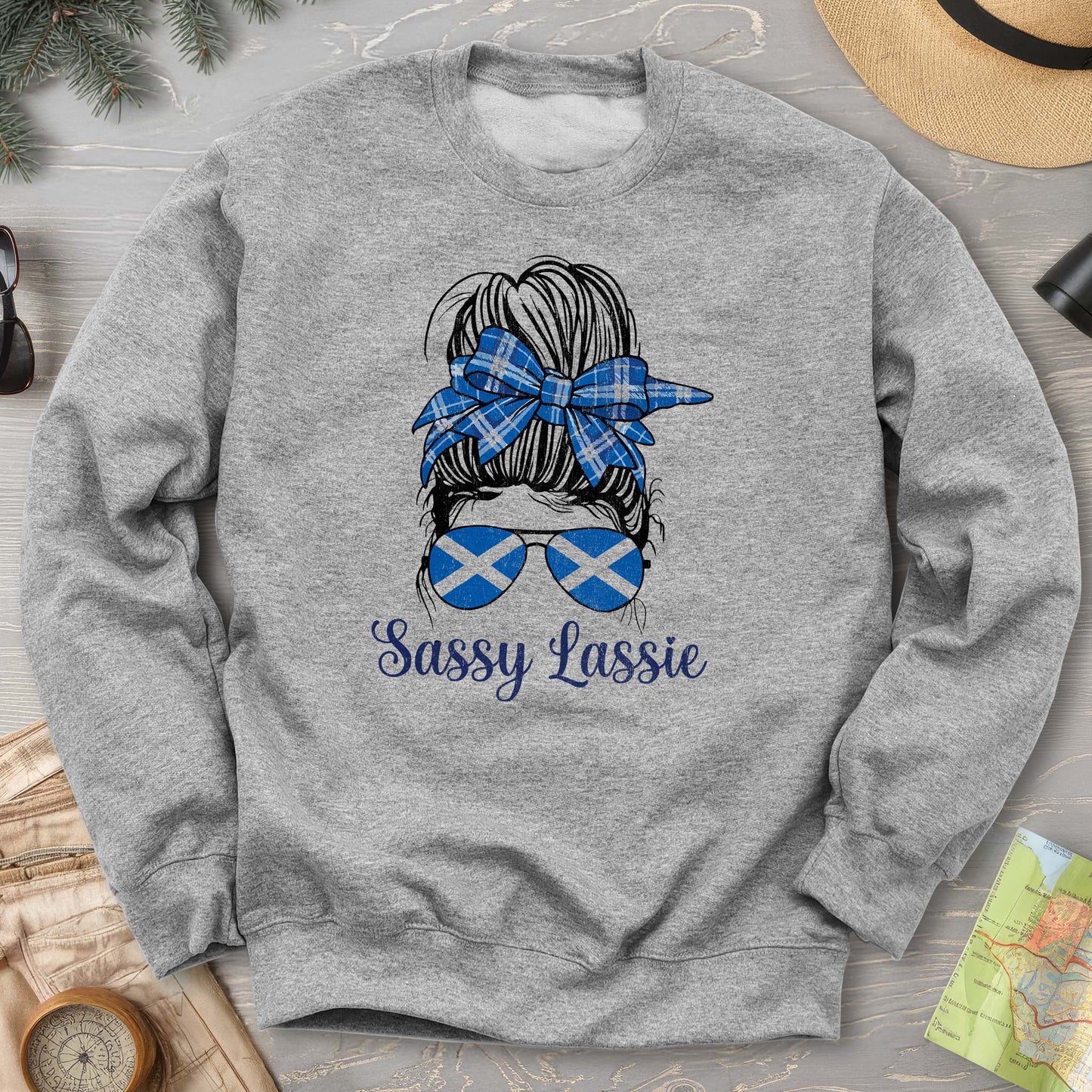 Scottish Sassy Lassy Sweatshirt