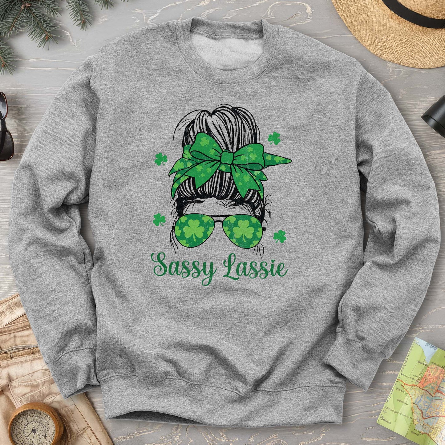 Irish Sassy Lassy Sweatshirt