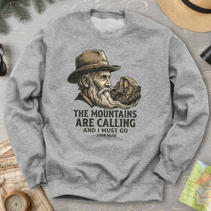22026052002 The Mountains Are Calling V01 - Gildan 18000 Sweatshirt