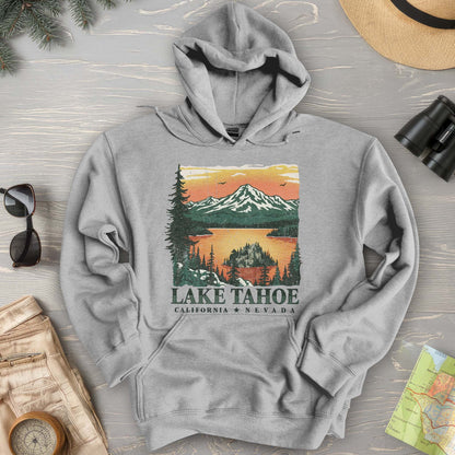 Lake Tahoe Emerald Bay Sunset Hoodie