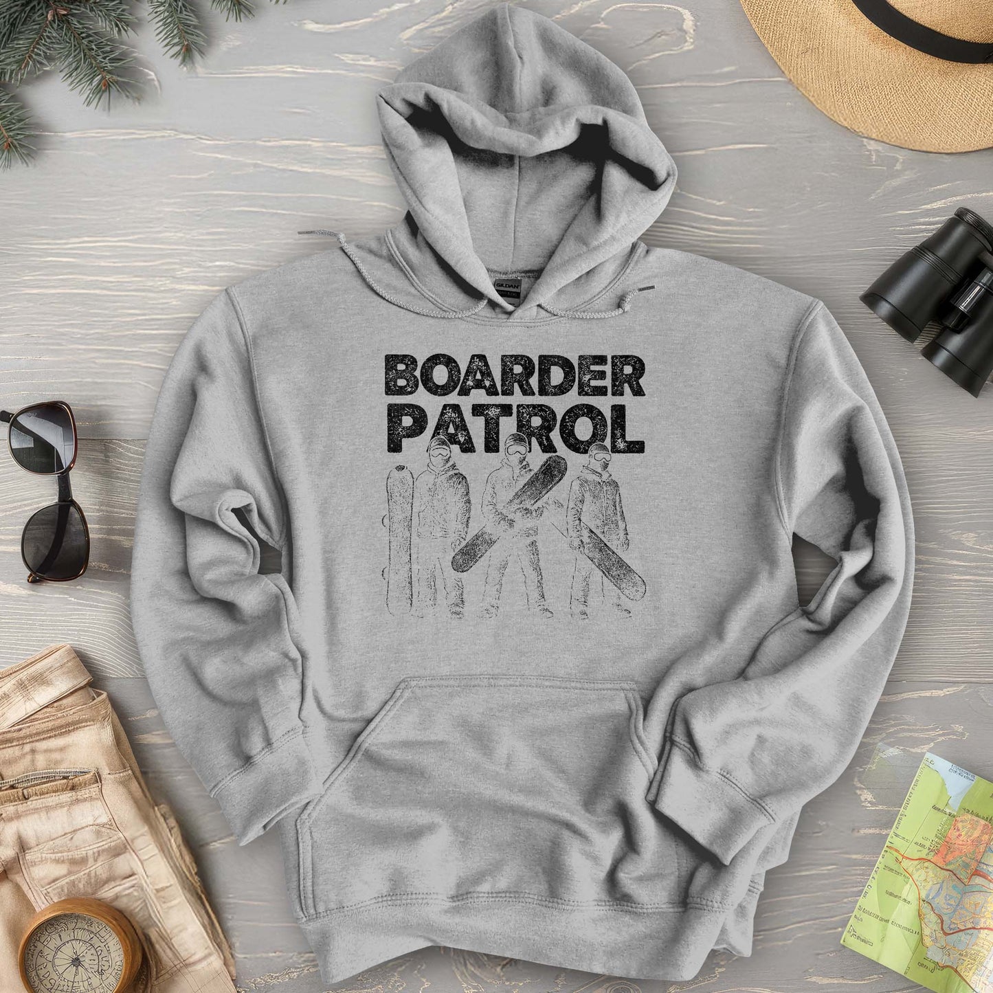 Boarder Patrol Hoodie