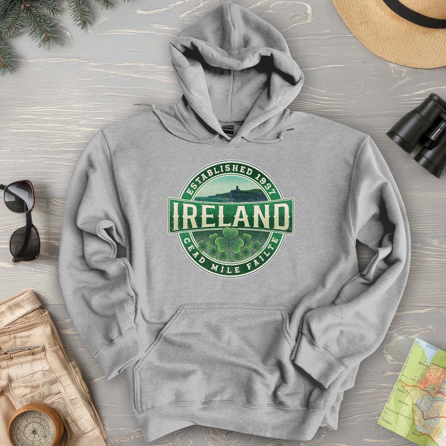 Ireland Badge Hoodie