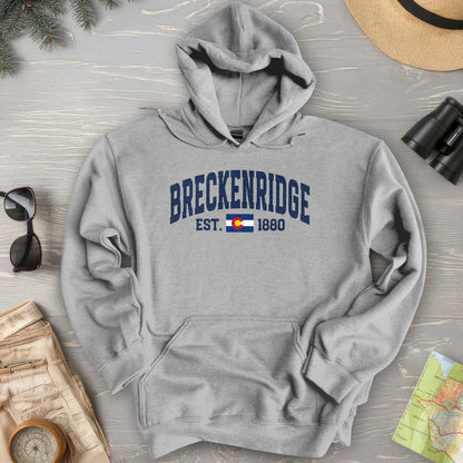 Breckenridge Colorado Varsity Hoodie