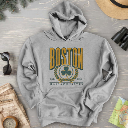 Boston Irish Laurel Hoodie