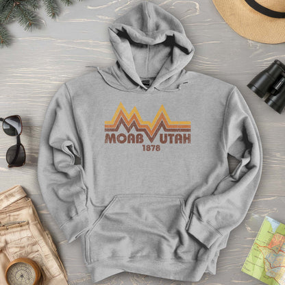 Moab Utah Retro Hoodie
