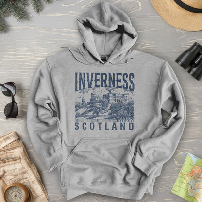 Inverness Scotland Sketch Hoodie
