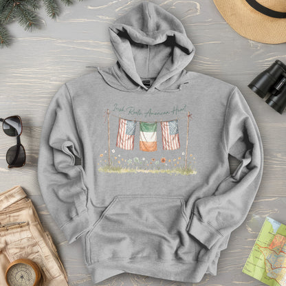 Irish Roots American Heart Hoodie