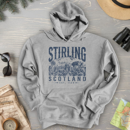 Stirling Scotland Sketch Hoodie
