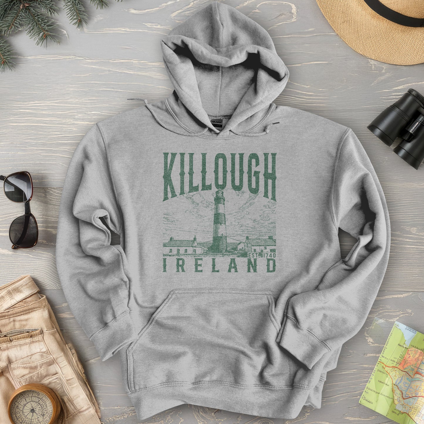 Killough Ireland Sketch Hoodie