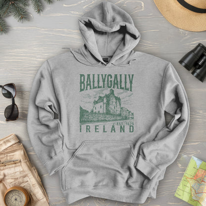 Ballygally Ireland Sketch Hoodie