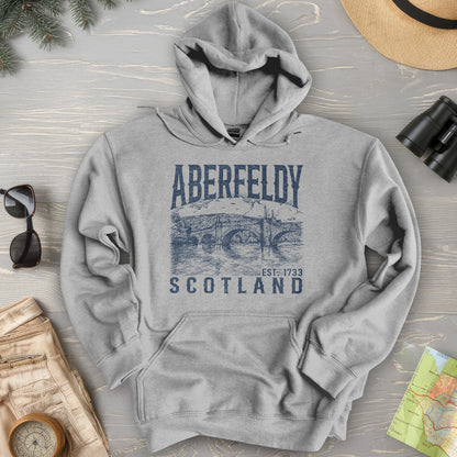 Aberfeldy Scotland Sketch Hoodie