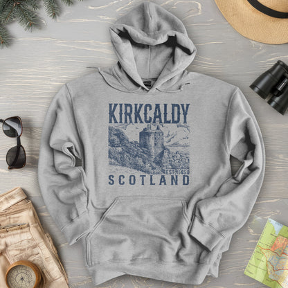 Kirkcaldy Scotland Sketch Hoodie