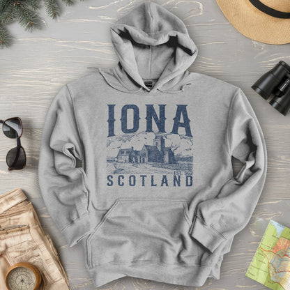 Iona Scotland Sketch Hoodie
