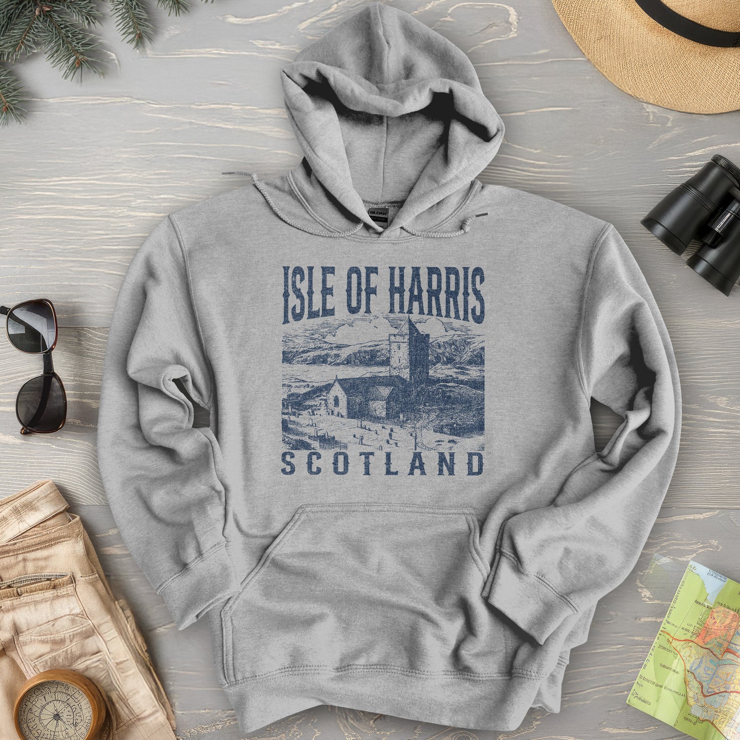 Isle of Harris Sketch Hoodie
