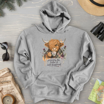 Mild Disapproval Tartan Hoodie