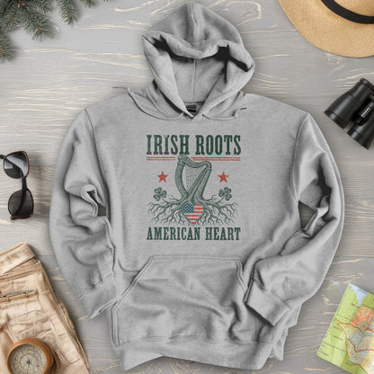 Irish Roots Harp Hoodie