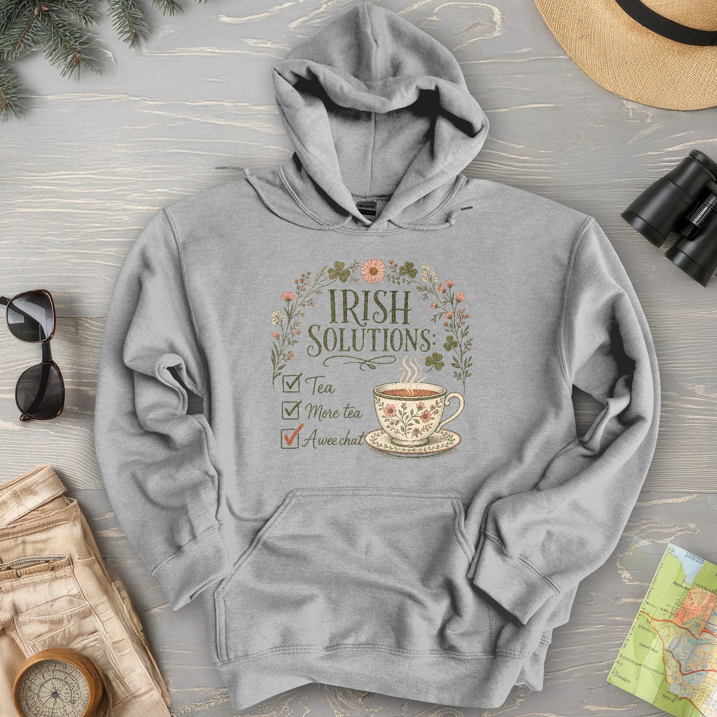 Irish Solutions Tea Cup Hoodie