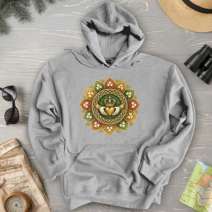 Claddagh Fall Mandala Hoodie