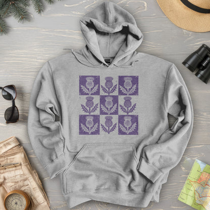 Thistle Box Pattern Hoodie