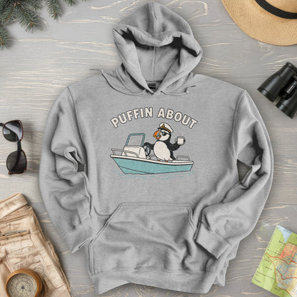 Puffin About Boat Hoodie