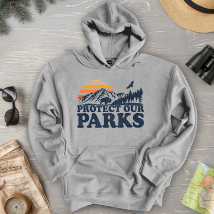 Protect our Parks Vintage Sunset Hoodie