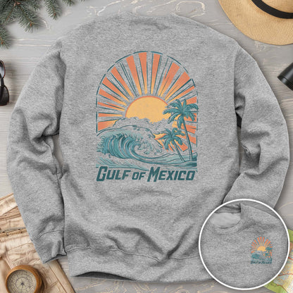 Gulf of Mexico "Sunny Vibes" Crewneck Sweatshirt