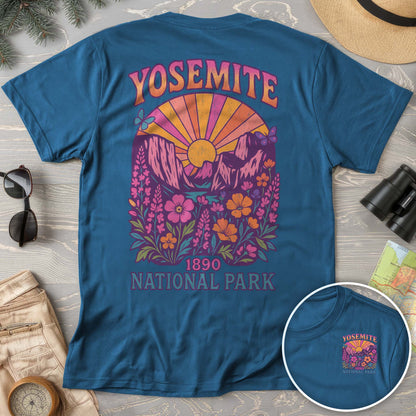 Yosemite Retro Vibes Front/Back Comfort Colors T-Shirt
