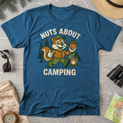 Nuts About Camping Comfort Colors T-Shirt