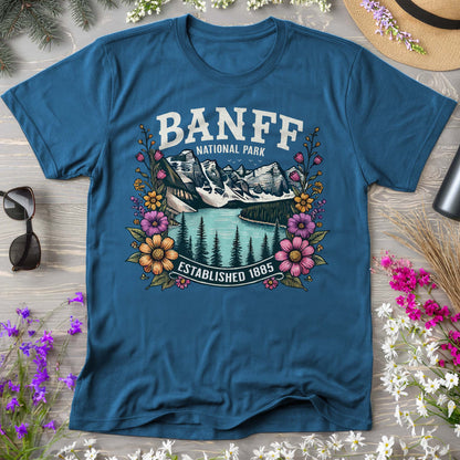 Banff National Park "Wildflower" Comfort Colors T-Shirt