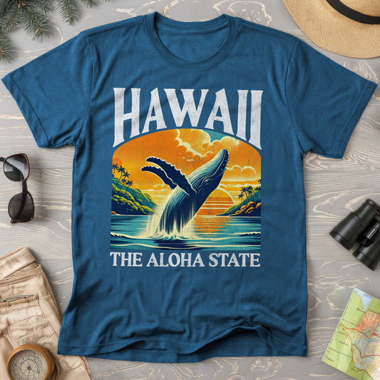 Hawaii The Aloha State "Big and Bold" Comfort Colors T-Shirt