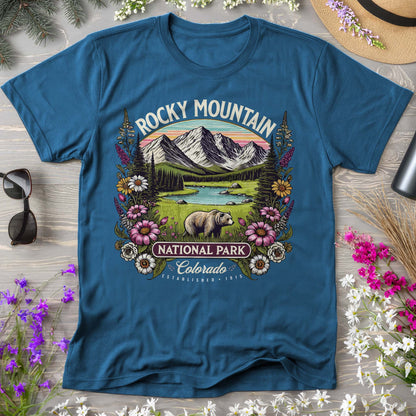 Rocky Mountain National Park "Wildflower" Comfort Colors T-Shirt