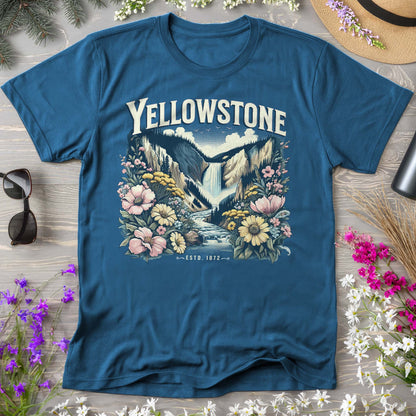 Yellowstone National Park "Wildflower" Comfort Colors T-Shirt