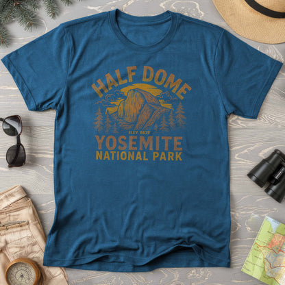 Yosemite Half Dome "Halftone" Print Comfort Colors T-Shirt
