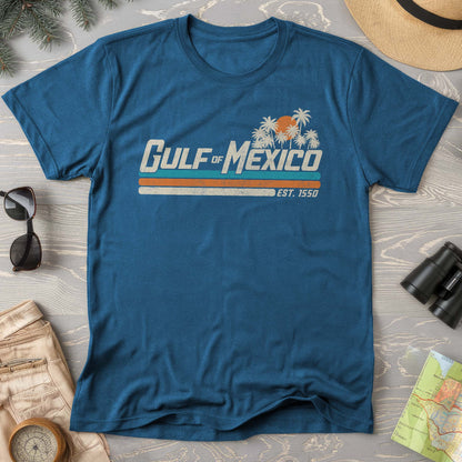 Bargain Bin Overstock! Gulf of Mexico Retro Stripe Comfort Colors T-Shirt