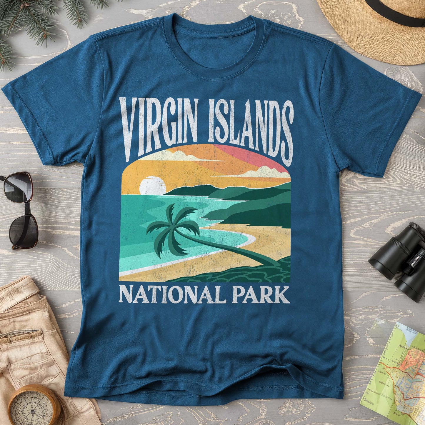 Virgin Islands National Park "Big and Bold" Comfort Colors T-Shirt