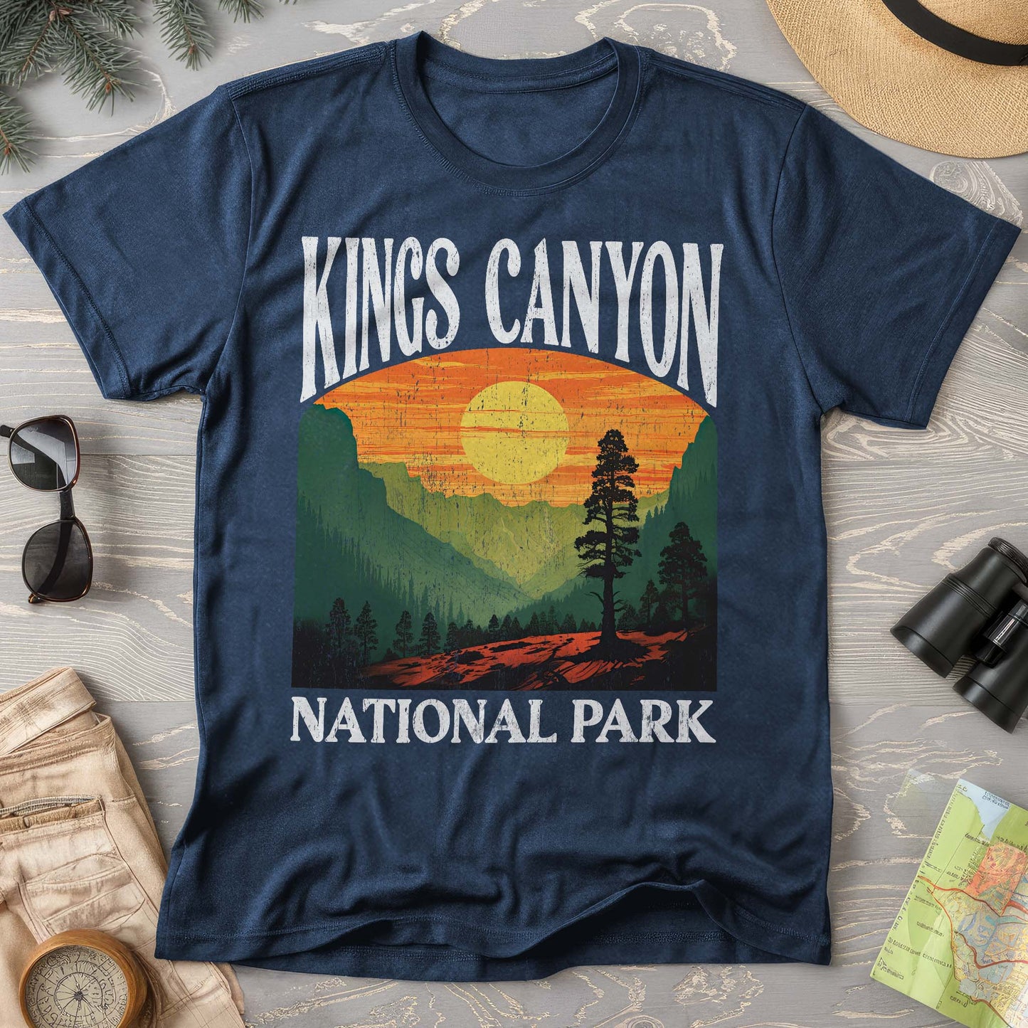 Kings Canyon National Park "Big and Bold" Comfort Colors T-Shirt