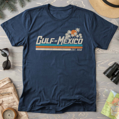 Bargain Bin Overstock! Gulf of Mexico Retro Stripe Comfort Colors T-Shirt