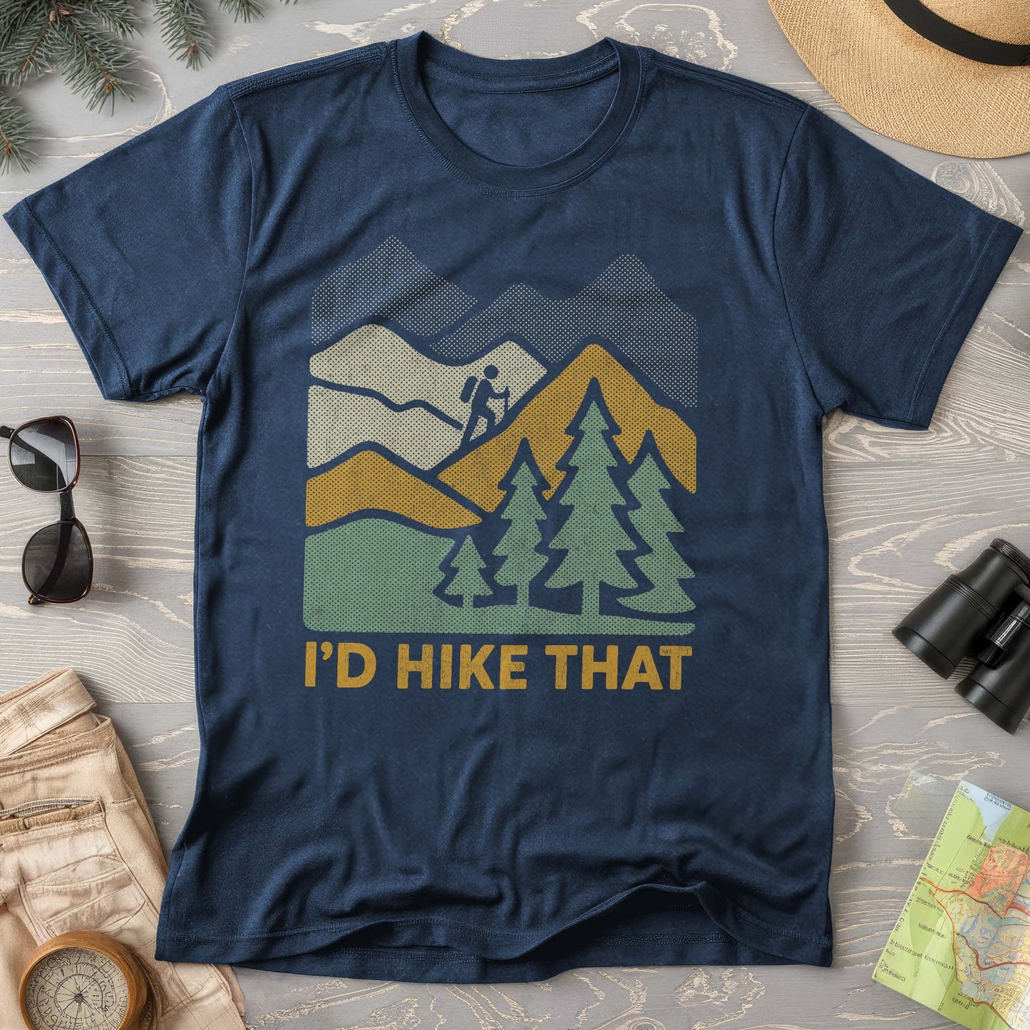 I'd Hike That Comfort Colors T-Shirt