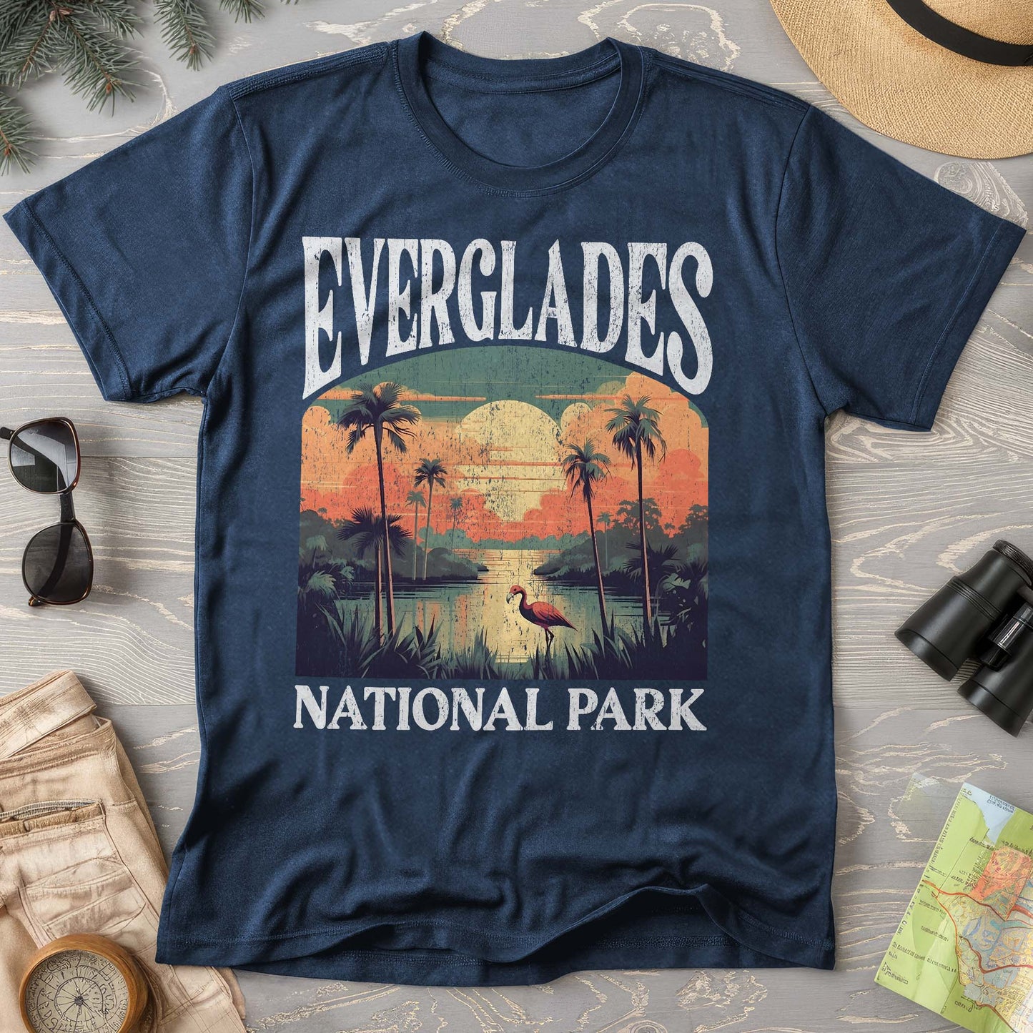 Everglades National Park "Big and Bold" Comfort Colors T-Shirt