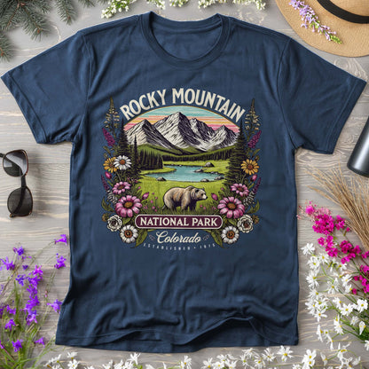 Rocky Mountain National Park "Wildflower" Comfort Colors T-Shirt