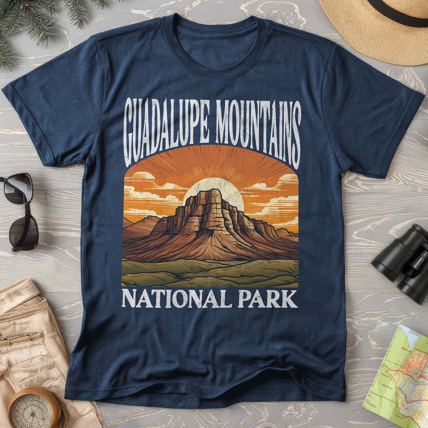 Guadalupe Mountains National Park "Big and Bold" Comfort Colors T-Shirt