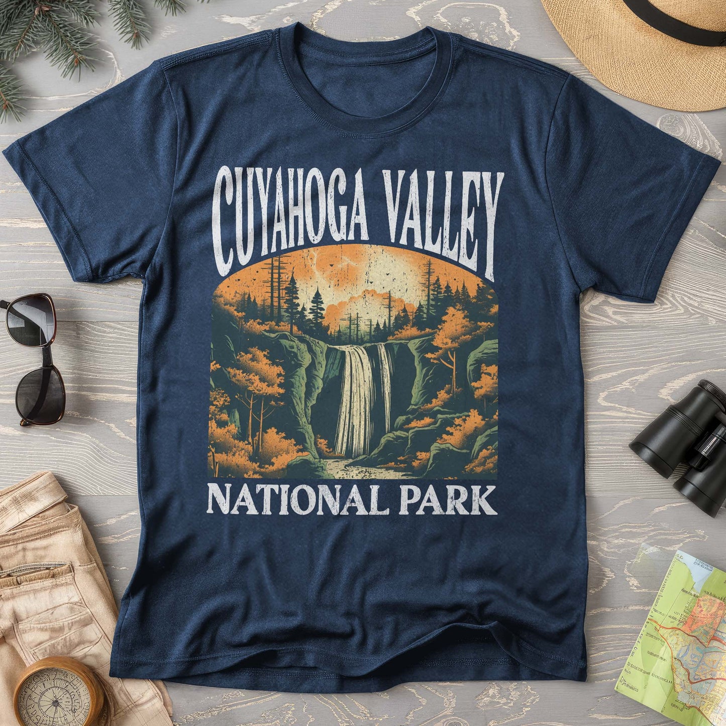 Cuyahoga Valley National Park "Big and Bold" Comfort Colors T-Shirt