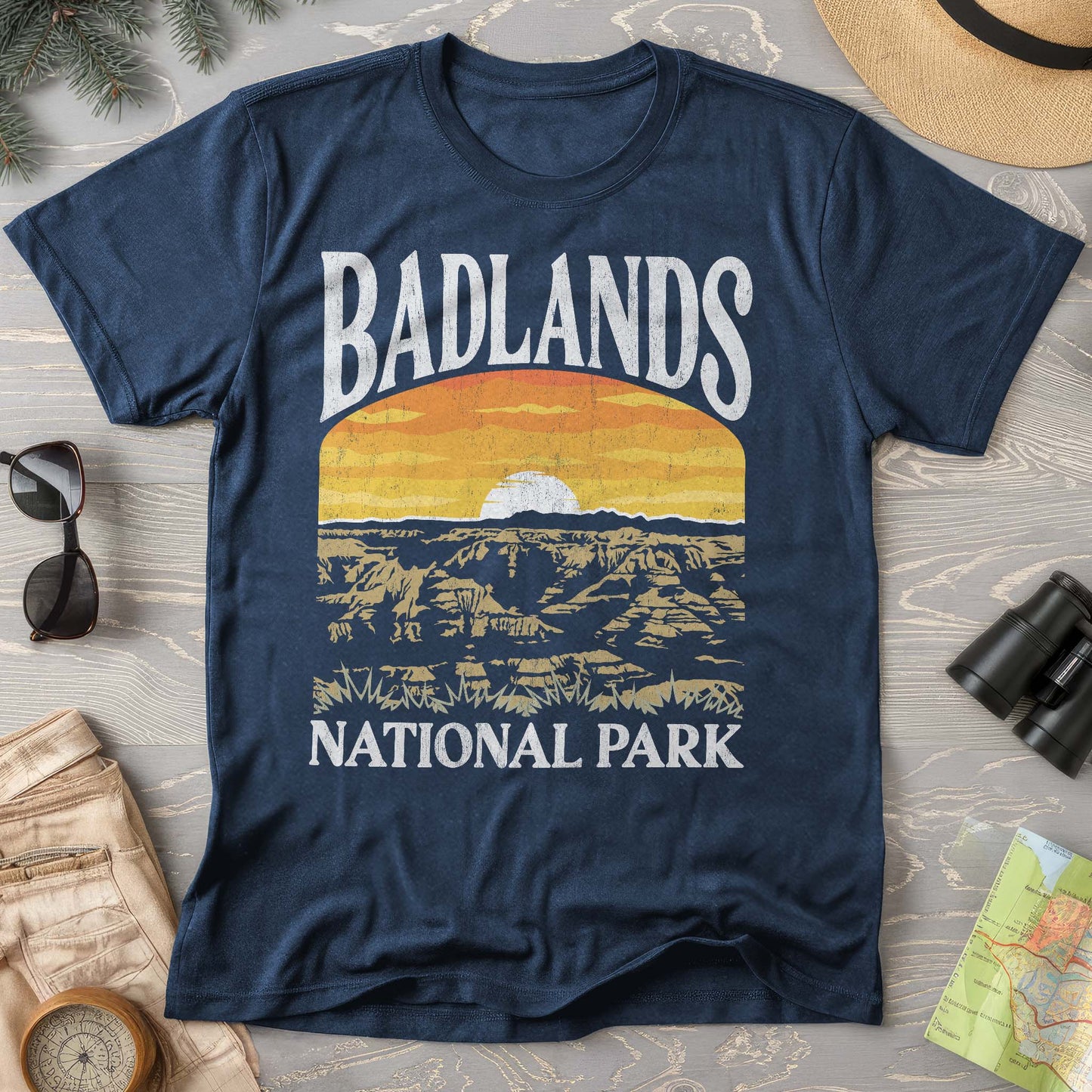 Badlands National Park "Big and Bold" Comfort Colors T-Shirt