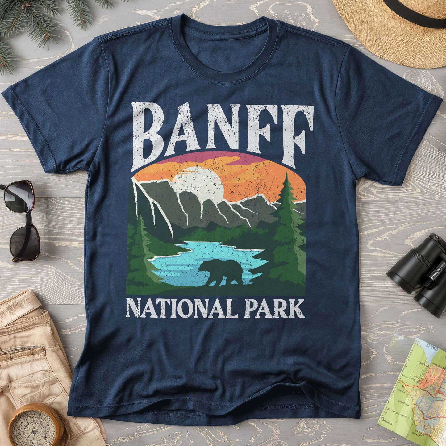 Banff National Park "Big and Bold" Comfort Colors T-Shirt