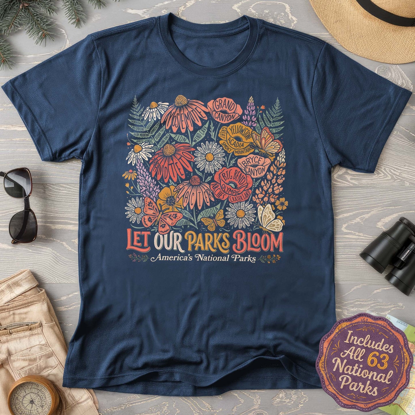 Let Our Parks Bloom T-Shirt