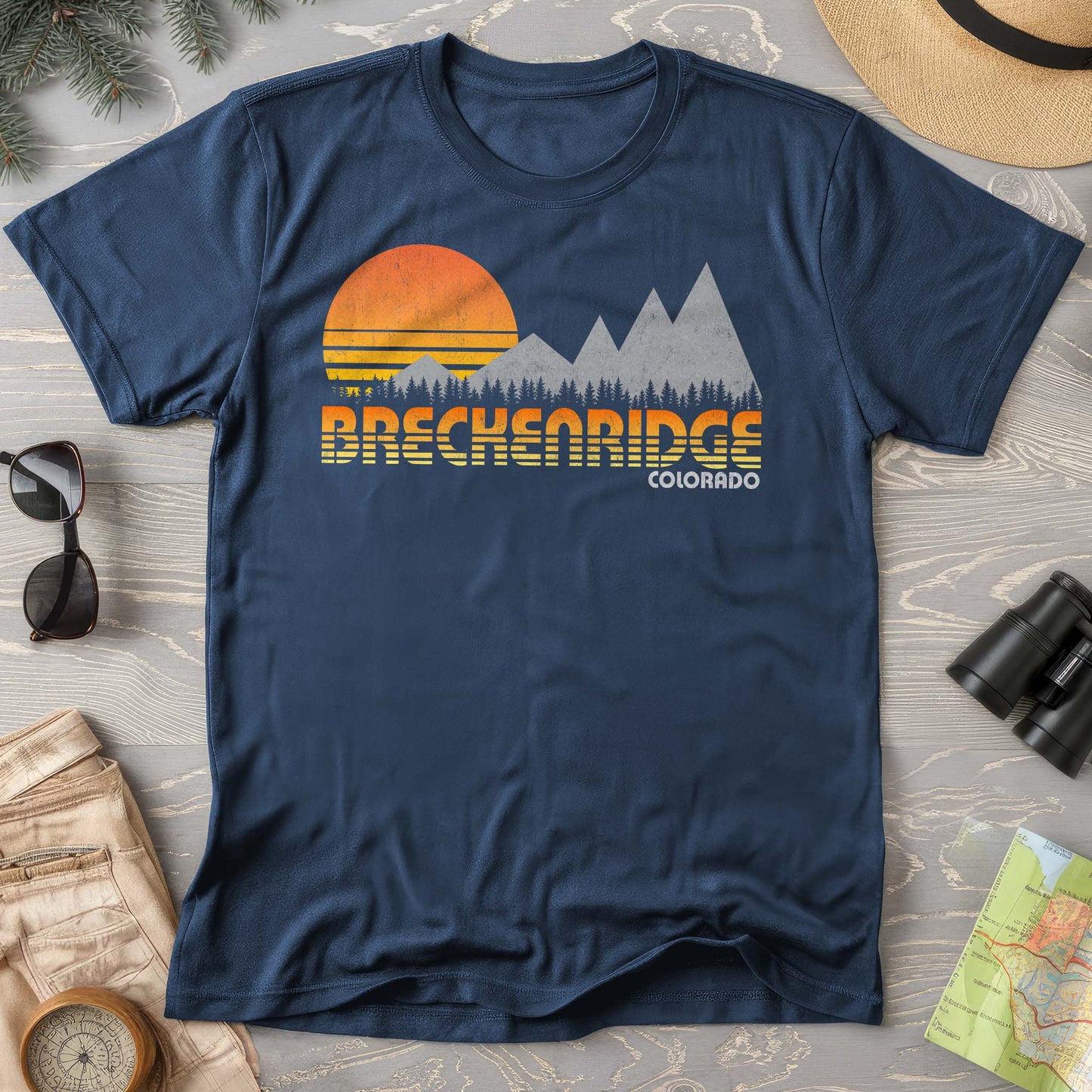 Breckenridge "80's Retro" Comfort Colors T-Shirt