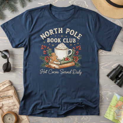 North Pole Book Club Comfort Colors T-shirt