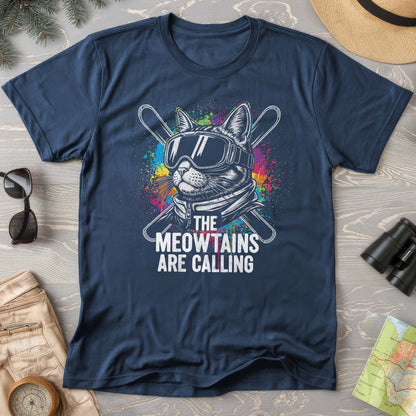 The Meowtains are Calling Comfort Colors T-shirt