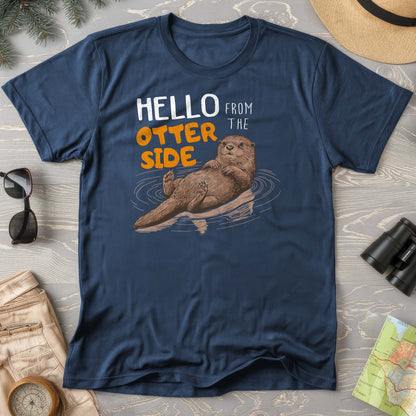 Hello From the Otter Side Comfort Colors T-shirt